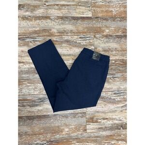 Mens Banana Republic Mason Athletic Tapered Pants Size 38x32 New With Tags Blue
